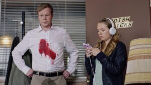 Nicole Alyse Nelson Instagram - My very first TV credit, SWEDISH DICKS, is now available on Amazon Prime! Check me out in season 1, Episode 8 titled “Back to School”. It aired years ago on @poptv and I’m so stoked to find on @amazonprimevideo 
The story of how I got this part is pretty unique, maybe I’ll tell it to ya sometime. 😉🙌