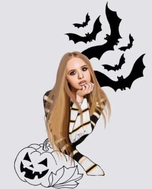 Nicole Alyse Nelson Instagram - Happy Halloween! Eat some sweets, watch some scary movies, and stay inside! 👽👹👻