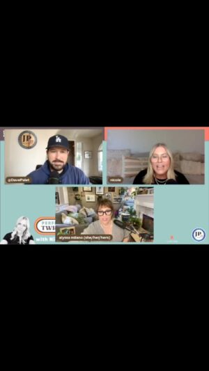 Nicole Eggert Instagram - ✨Don’t miss this fresh new episode of @perfectlytwistedpodcast with @_nicole_eggert out now! Tune in for a great catch up session and conversation with guest  and childhood friend @milano_alyssa ! 

It’s a fun watch on @youtube 📺 or listen wherever u #podcast 🎙️🎧