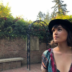 Nicole Gale Anderson Instagram - I got to walk through fields of roses today so... today was obviously a very good day. #pdx #rosegarden #ilovethiscity