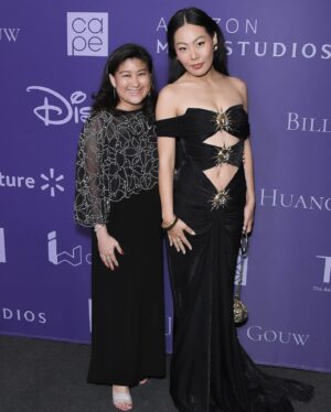 Nicole Kang Instagram - I love you @capeusa 
Congrats on another successful RADIANCE GALA
Beautiful way to close out the weekend 
Celebrating the immense talent in our Asian community and beyond…
Our diaspora is far and wide and I’m excited to see films from more nooks & intersections of the world….
Thank you for always being a home I can come back to
Very proudly wearing an amazing Vietnamese designer @dolongofficial …my favorite dress I’ve ever worn 
Sun/Moon imagery 🌞🌜— special as my mother’s name is Moon…
Thank you to my queen @anatanaka for styling me with all of me in mind 🫶🏽✨