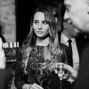 Nicole Mieth Instagram - Thank you @zoomagazine ! I love this picture 🌸 With #helmutwerner & #sandorlubbe #zoomagazine #blackfriday #love #happy #berlin #hotelzoo #actress #blackandwhite