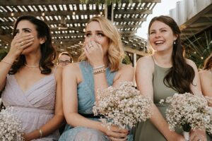 Nicole Power Instagram - 4 heart eye emoji IRL 
👀 @sab_alani as a 👰🏻🥺😍
@joelandjustyna 📸