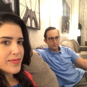 Nicole Power Instagram - It’s @michaelmusi day today. I have so much to say about how much I love him and what a good friend he is and talented blah blah blah. But that’s boring, so here is our pitch to star in your next community theatre production - tysm 🥂 #jobboardterence