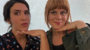 Nicole Power Instagram - halfway through shooting s02 🤯 here are a bunch of cutie faces I like working with 😫💓 #strayscbc