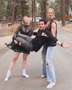 Nicole Tompkins Instagram - These three people will be at @horrorconla tomorrow. (As well as more fabulous actors and creators) And this felt like the perfect photo of chaos to remind you that is happening. #SpookySeason