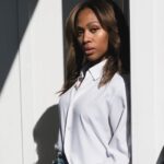 Nicole Beharie Instagram - resistance and art #sagaftra Elaine Brown Zora Neal Hurston Maya Angelou Nikki Giovanni Fannie Lou Hammer Mamie Till Shirley Chisholm Toni Morrison… @fosterlew 📷 @hairbywankaya 💇🏽‍♀️. @eshuclothing 👖