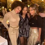 Nicole Beharie Instagram - #goldenladies #CHANELInCinema #CHANELTribeca @Chanelofficial @Welovecoco #tribecafestival @ursulastephen and @killahcamz gave me the flow and glow✨ Thank you for a perfect NYC night!!! AND the perfect skirt situation @chanelofficial And perfect company… two of my FAVORITE artists✨✨ @amandlastenberg @domfishback