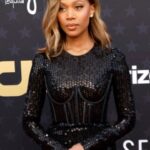 Nicole Beharie Instagram - Pinch me!! I had a ball last night! Started 2024 RIGHT! Critics Choice Awards For @themorningshow @appletv 👗@dolcegabbana 💄@killahcamz 💇🏽‍♀️ @ursulastephen @criticschoice