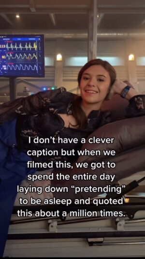 Nicole Maines Instagram - It’s a hard job, but somebody’s gotta do it. 

You guys pumped for the return of Dreamer tonight????