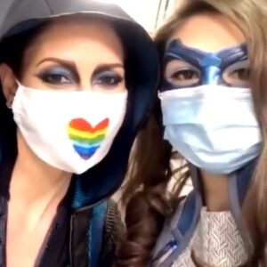 Nicole Maines Instagram - In celebration of @chy_leigh’s birthday, I would like to remind you all that we still got it. 

Happy birthday my love 💙 miss getting to goof off with you 

#supergirl #supergirlcw #alexdanvers #nianal #lgbtq