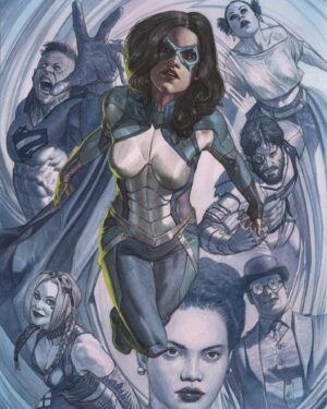 Nicole Maines Instagram - I am OVER THE MOON to announce SUICIDE SQUAD: DREAM TEAM Will be coming to you this March, featuring a lineup lead by DREAMER!! This is never in a million years something I thought DC would let me do and I am so thankful to have been trusted with this! I really really hope you all love it because I’m having a blast putting it together 💙 link in my bio for more info and please stay tuned for more 🙏💙

#SuicideSquadDreamTeam #SuicideSquad #Dreamer #HarleyQuinn #dccomics