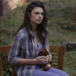 Nicole Maines Instagram - Pour one out for my girl Beth. Couldn’t sit still and didn’t know her lines. Rip tho. 🐓 #yellowjackets #nochickenswereharmed