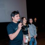 Nicole Rossi Instagram - Today para cast INDIGO akan cinema visit ke CCM (Cibinong City Mall) XXI . Sampai ketemu CCM siang nanti yaahh sahabat Indigo 🖤 Slide ke 2 & 3 keseruan sahabat INDIGO di CGV Mega Bekasi dan di XXI Depok D Mall . Buat kamu yag belum menjadi sahabat INDIGO, yuk langsung ajak keluarga, teman, sahabat, gebetan kamu🥰 untuk nonton INDIGO . Sedang tayang di Bioskop 🖤 #FilmIndigo #Indigo