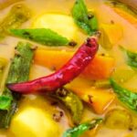 Nidhi Uttam Instagram - Sindhi curry Recipe🍛🍲 #loveforcooking #sindhicurry #lunch #recipe #nidhiuttam