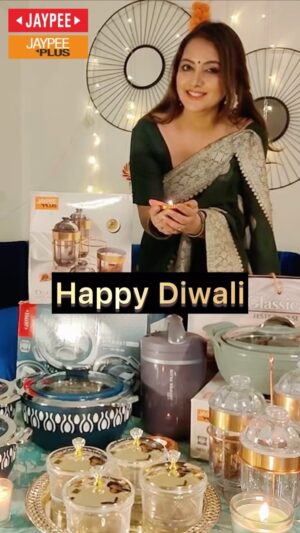 Nidhi Uttam Instagram - Sparkling lights, joyful nights, Diwali delights!
Make this Diwali a celebration of joy, flavours, and convenience. Unbox happiness with Jaypee Kitchen essentials ~ Your kitchen’s best Diwali companion🪔HAPPY DIWALI ✨💝🥰
P.S ~ Perfect gift for your loved ones🎁

PR - @matsya_media @pr365_pr 

#jaypeeplus #jaypee #diwali #giftfordiwali #kitchenessentials #kitchenproducts #nidhiuttam #ad