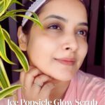 Nidhi Uttam Instagram - WHAT !!! ICECREAM for a healthy glowing skin 🍦❄️🧊 YESSS!!! Beat the heat with this refreshing ice popsicle scrub! 🌸❄️ Get an instant glow at home with natural ingredients. All you need is rosewater, fresh cream, saffron strands, grated potato, and a spoonful of soaked rice. #summerskincare #diybeauty #glowingskin #icecream (Home remedy , diy, skincare , hack for life, glowing skin, icecream , popsicle , harsh summer , skin , brightening ) Will you try it?