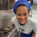 Nika King Instagram - In the kitchen @bluetreecafe . #unbooked #actor #nikaking #euphoria #temporarychef #vegan #vegansoulfood #bluetreecafe