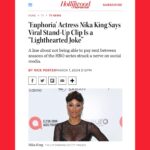 Nika King Instagram - Let me set the record straight . #followthefunny #nikaking #comedy #darkcomedy #drama #idoboof #euphoria #rue #ruemama #ruemamawildin