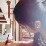 Nikhila Sankar Instagram – Love writing more than typing…. 🤍💜