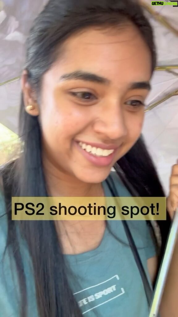 Nikhila Sankar Instagram - Ponniyan Selvan 2 shooting spot!