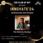 Nikhila Sankar Instagram – Up next on our speaker roster  is the renowned Ms. Nikhila Sankar.✨
A versatile talent and a multi faceted personality who thrives as a dubbing artist, singer and an  engineer. 
She’s the celebrated  actress from the recent blockbuster “Lover”❤️

Catch her insipiring talk on 29th February 2024, at Rajam Hall, MIT Campus.💫

Registration link in BIO ‼️‼️

PC : @i_s_h_u_17_ 

#ted #tedx #tedcmit #innovate24iscoming #speaker #staytuned