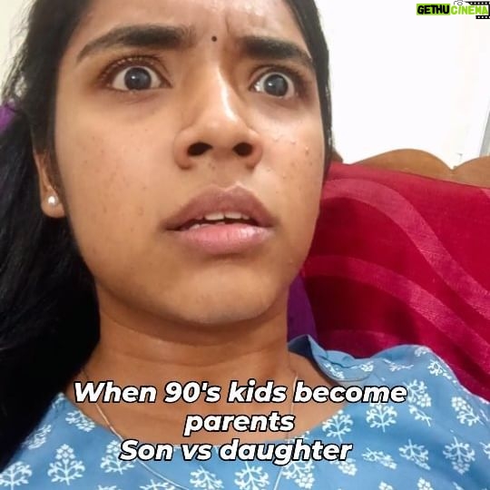 Nikhila Sankar Instagram - Big fan @viknesh31 - How 90's kids treat their son vs daughter 🤣❣️💯 . . . . . #reelstamil #reelsexplore #instagood #viral #beyou #funny #trendingreels #reelitfeelit #relatable #trending #foryou #reellife #videooftheday #instagramreels #tamilcomedy #tamilmovie