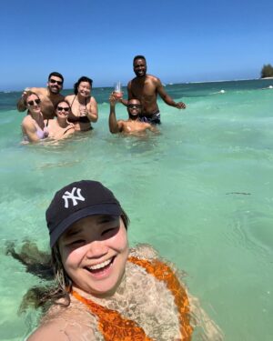 Niki Ang Instagram - Jamaica, March ‘24. Thicc sibs are locked ⚡️welcome @zachmullings.