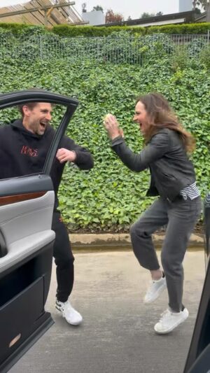 Nikki DeLoach Instagram - It’s Friday and we’re dancing because of YOU. 💃🏻🕺🏼🪩 

Curious Caterer: Foiled Plans has just become the #1 most-watched original movie premiere of 2024 AND you doubled the audience in playbacks, making it the second largest growth in network HISTORY.

From our hearts to yours and on behalf of the entire Curious Caterer team, we can’t thank you Sleuthers enough for your love and continued support. It’s because of YOU that we get to keep coming back and solving mysteries, together. 🔍 

Wishing you all a wonderful weekend, and drop a “🕺🏼”or “💃 “ emoji in the comments to celebrate with us!