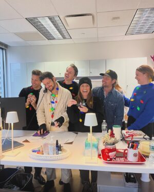 Nikki DeLoach Instagram - It was such a thrill to finally visit the New York @hallmarkchannel office and meet many of the wonderful humans who make all this possible. We are so grateful for all you do. 

Annie Howell, you and your team are pure magic... a literal dream come true. Thank you for everything you do for us and for giving us an incredible NYC trip. Love you all endlessly.