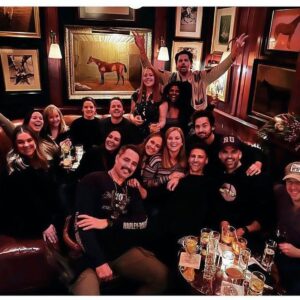 Nikki DeLoach Instagram - Thank you @polo.bar_ for giving my @hallmarkchannel family an unforgettable NYC night! A special shout out to Samantha and Andrea. You ladies are queens! 

(Love you @barretswatek) 

📸 @iamvictorwebster
