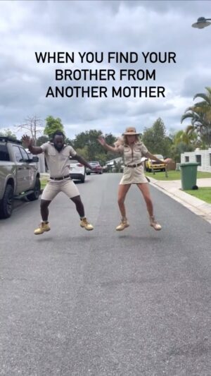 Nikki Osborne Instagram - Look. Here’s some joy. 

#dance #bushbarbie #comedian #comedy @gideonmzembe