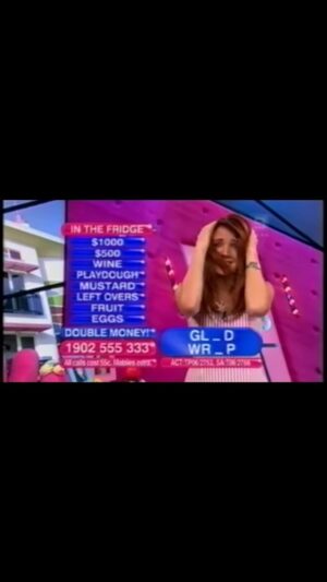 Nikki Osborne Instagram - Is this the thickest game show contestant ever? I was dumbfounded. #gameshow #viral #funny #embarrassing #fyp #foryou