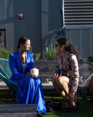 Nikohl Boosheri Instagram - Thinking back to this incredibly dreamy show last week. Thank you @lisavontang for having me out for your gorgeous new collection release. I’m in awe of the magic and heart in all the details, from the cuts, to the fabrics, to the performances and imagery. Congratulations 🥂✨