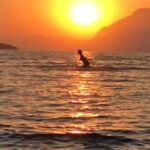 Nil Günal Instagram – 📷 @keremcakiroglu 💞 #tbt #holiday  #naturephotography #travelers #sunsetphotography #sea #seasunset #camping⛺