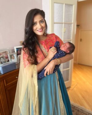 Nimisha Mehta Instagram - Happy 1st Birthday to my adorable nephew, Rivaan! And just like that you turn 1…if I had it my way I’d be kissing those fine chubby cheeks all day, everyday! 🩷 Here’s to wishing you have another year full of adventures and lots of daydreaming! Love you lots little man 😘