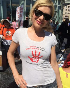 Nina Bergman Instagram - Happy Earth Day Today🌎 Swipe👉🏻👉🏻👉🏻
I wanna celebrate some victories I’ve been part of for our fellow earthlings on this special day 🕊️ 
 ✅ South Korea bans dog meat 
 ✅ Fur Free California 
✅ Saint John’s Slaughterhouse shot down and many more!
✅ Animal Cruelty in the US is now a Federal Felony 

Thank you to everyone who’s been part of these fights @lc4a @realegdaily @anthonycaere @moby @thesavemovement @veganclub @geneblalock @animallegaldefensefund @animalalliancenetwork @animalsabove @protect.animals.worldwide @lcaeurope @elaine4animals @animalhopeandwellness @animaliberationfront @elaine4animals @stephaniegerard @animalsavedenmark @missrebeccamink @itsjasonflom @bobbysud @mercyforanimals @peta  @worldanimalnews_  @animal @humanesociety @thehumaneleague & many more💚