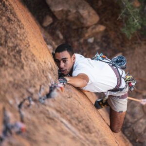 Nina Caprez Instagram - It’s Saturday night! Hope you’re having a good weekend.
To celebrate these early spring temps here in Europe, I share some top climbing moments during our recent trip to Morocco. Enjoy this magic selection by @jeremy_bernard_photography 

@andreabasecamp @arcteryx @petzl_official @scarpaspa @hydroflask @julbo_eyewear