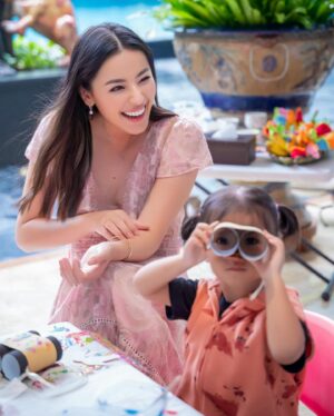 Nina Kozok Instagram - Happy 3rd Birthday Kiana Bear 🩵 you are our biggest blessing. We love you!