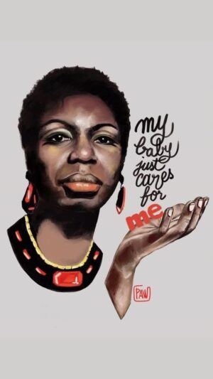 Nina Simone Instagram - “My baby just cares for me…” - #ninasimone #mybabyjustcaresforme - 🎨 by PAW