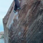 Nina Williams Instagram - 🍋 Meadowlark Lemon Stand (V12) - What a line!! The holds, the movement, the beginning burl and technical top out. Subtlety and a bit of spice. This BP has it all. Last go best go inspired by @prettierfriends’ send earlier in the day 🤩 Cheers to @austinlee1989 for the spots, stoke, and borrowed right shoe @scarpana Instinct Lace Ups; something about that narrow rand did the trick for the heel hook crux. Lesson learned I should just bring my whole Scarpa arsenal out every time. This boulder suited me pretty well and went down fast (for me, 2 sessions) in that grade range. Now time to return to the projies that don’t suit me quite as well 😅 @thenorthface @thenorthface_climb @scarpana @organicclimbing #climbing #bouldering