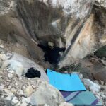 Nina Williams Instagram - Vegas thus far. The gang tryin hard, falling off, getting back on again. #bouldering 📸 9 @jordi.llauvi @thenorthface_climb @scarpana @organicclimbing 🙌🏼