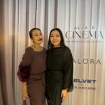 Ning Baizura Instagram - Such lovely afternoon spent well with @alia6astamam & @zaloramy Congratulations on the beautiful cinematic “OldHollywood“ theme. Super comfy Super cool, the Burgundy is definitely my favorite. Quick get a set or two for yrself now…. #ninggoeshollywood #classic #raya2024 #fyp