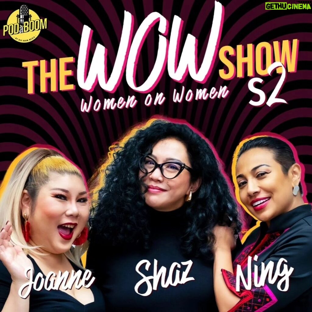 Ning Baizura Instagram - Season 2 of The WOW Show is out now, on Spotify and all @podaboom platforms!!! @joannekampohpoh @ningdalton @ekashereen