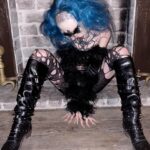 Niohuru X Instagram - Am I like soooo goth? 🩸🖤 like soooo alt or whatever . @nuwa1997_official “ArachNio” faux fur top 🩸🖤