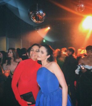 Niousha Noor Instagram - ☀️day @ejaf #EJAFOscars 💙♥️

(Also! Thank you everyone for all the beautiful birthday wishes 🥹)