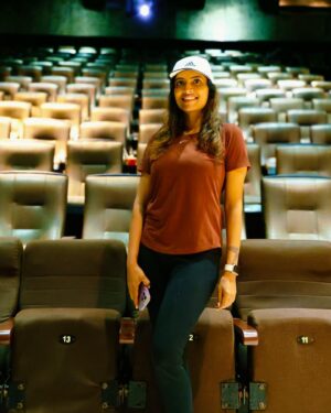 Niranjani Ashokan Instagram - Harmony 😇

.
.

📷 @dave_dbr 

#niranjaniashokan #nofilter #tone #monochrome #casual #moviescenes #theatre #vibe