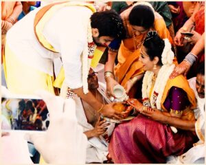 Nirup Bhandari Instagram - From the moment we met, to the adventures that shaped us, together we’ve woven our own brand of magic. 
#happyanniversary Kanmani 🤗 @tvdhanya