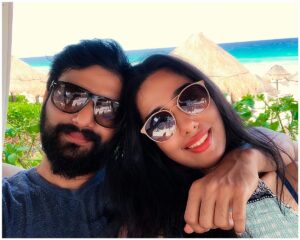 Nirup Bhandari Instagram - From the moment we met, to the adventures that shaped us, together we’ve woven our own brand of magic. 
#happyanniversary Kanmani 🤗 @tvdhanya