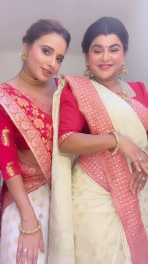 Nisha Nagpal Instagram - Roop tera♥️🤍

@saeebarve_ 

#roopteramastrana #réel #india #yrkkh #dance #ada #fun